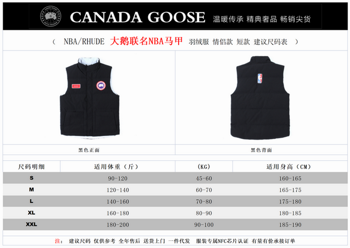 Canada Goose Down Vest Mens ID:20221103-111
